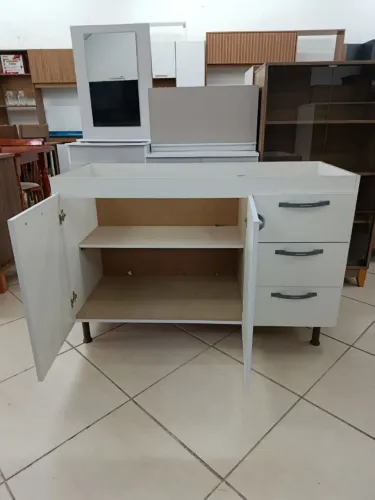 Balcão pia novo montado