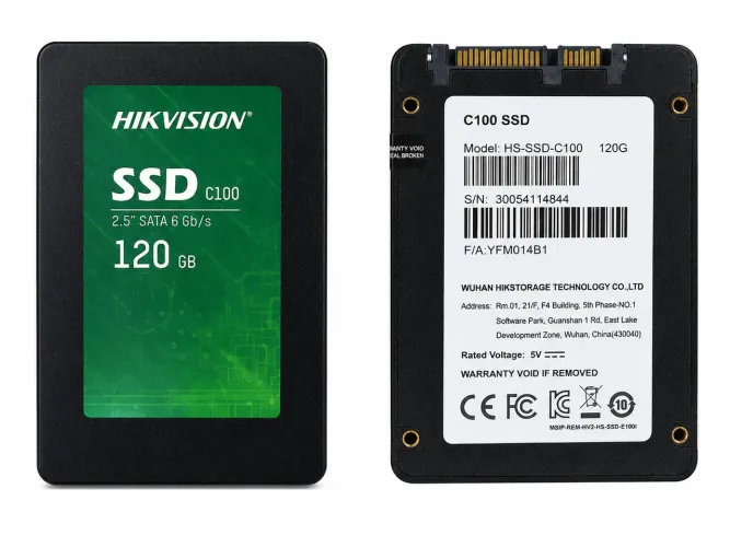 SSD Hikvision C100 120GB SATA III - 2,5"
