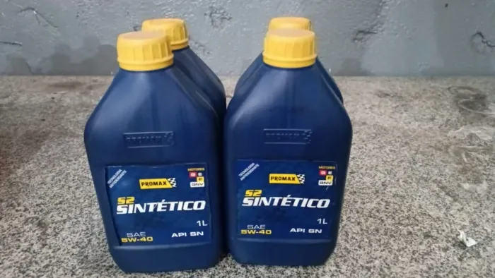 Kit com 4 Óleo Motor Promax S2 Sintético Sae 5w-40 API SN 1 Litro