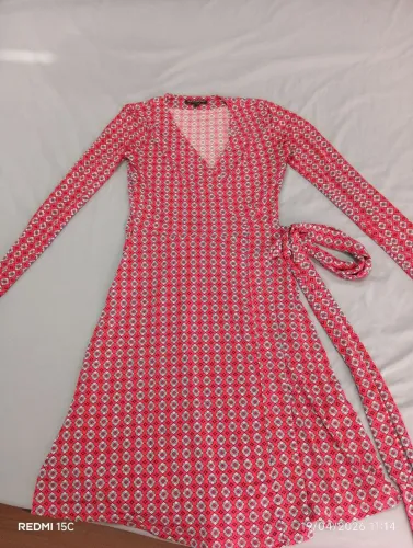 Vestido transpassado
