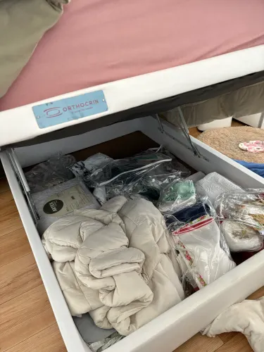 Cama box baú casal Orthocrin 