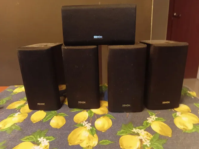 Kit 5 Caixas Acústicas Denon - Home Theater