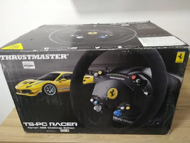 Volante Thrustmaster Ts-pc Racer Ferrari 488 para PC (Usado)
