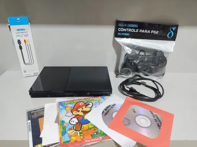 Ps2 Slim Leitor Funcionando