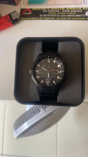 Relógio Masculino Skmei Anadigi 2401 Preto