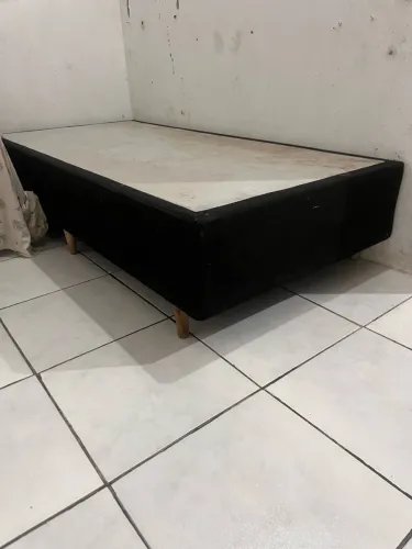 base cama box solteiro