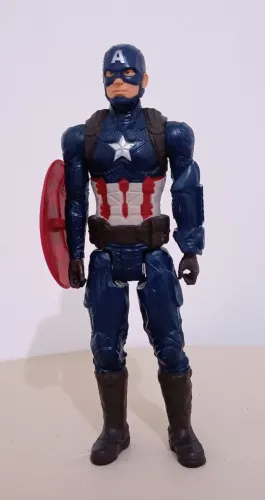 Boneco Titan Hero Series Capitão América hasbroca
