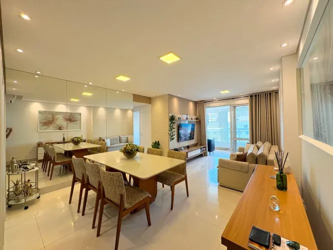 Apartamento 2 quartos de alto padrão no Canto do Forte em Praia Grande