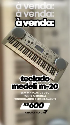 Teclado Medeli M-20