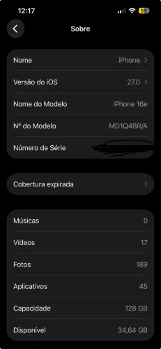 iPhone 16e troco por outro iPhone