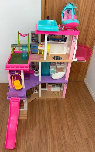 Casa da Barbie + Helicóptero
