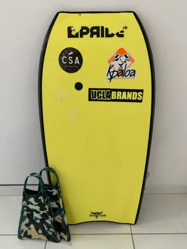 Bodyboard Pride The Houston 40.5 + Pé de Pato Kpaloa Large