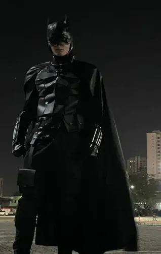 Cosplay The Batman (negociavel) fantasia