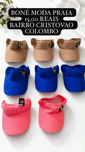 BONÉ VISEIRA MODA PRAIA 