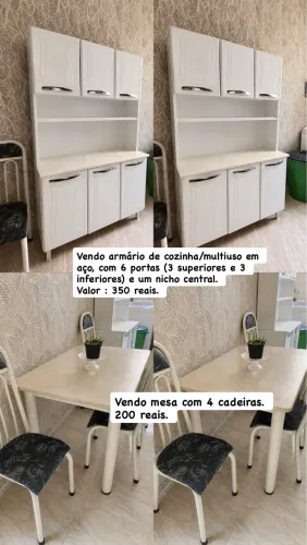 Armário e mesa