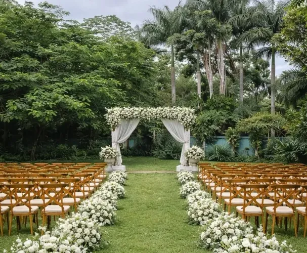 Chácara para casamento e eventos com salão