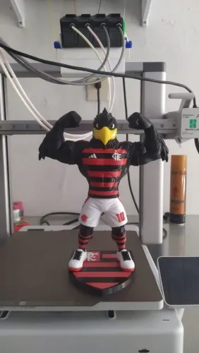 Mascote do Flamengo 3D