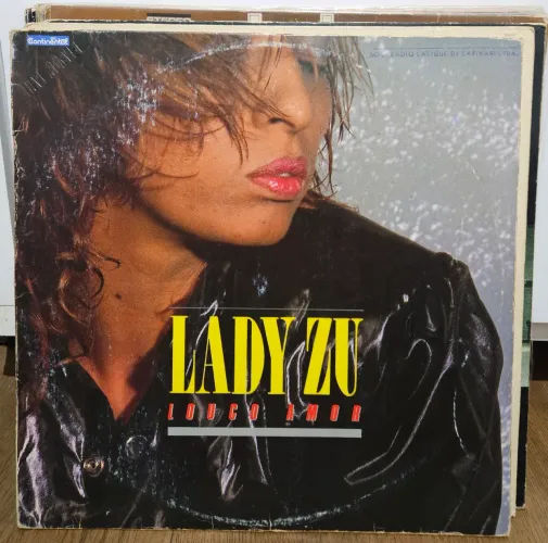 Lp Disco De Vinil - Lady Zu - Louco Amor