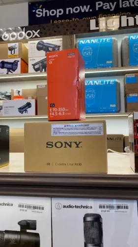 Sony FX30 Cinema Lacrada 10x sem juros