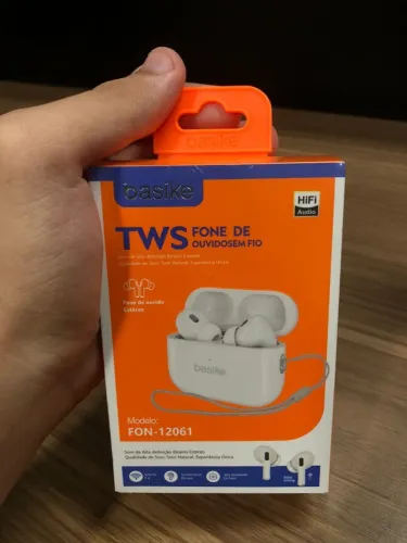 FONE DE OUVIDO SEM FIO TWS BASIKE