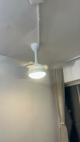 Vendo ventilador de teto com luminária
