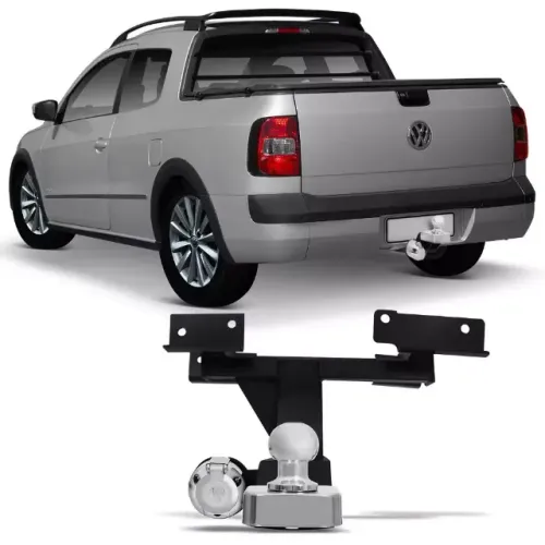 Instalação Reboque Traseiro VW Saveiro G5 G6 G7 G8