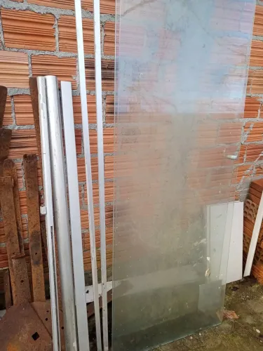 Kit box vidro temperado
