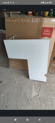 Madeira em MDF branca 