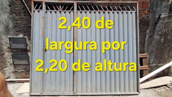 Portões Galvanizado Seme novos.
