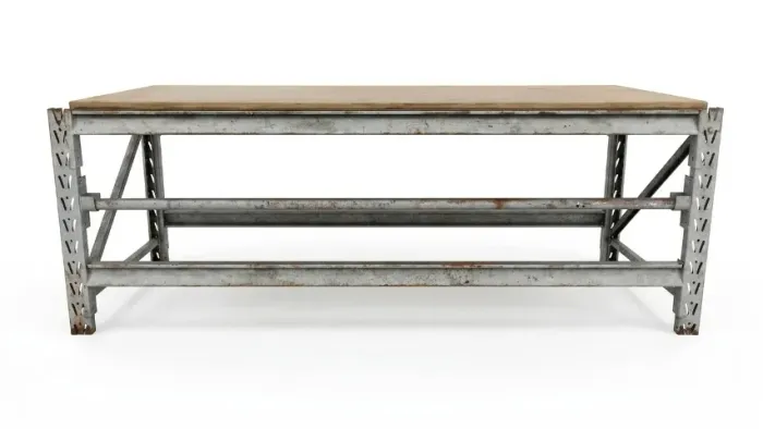 MESA DE TRABALHO EM AÇO