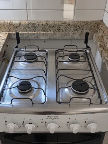 Fogão Itatiaia Star Clean 4 bocas - sem acendedor automático e sem luz de forno