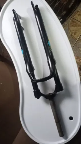 Suspensão 29 alumínio 110mm, só hj 70 reais