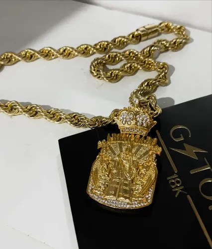 CORDAO BANHADO A OURO 18k premium 10 milésimo 