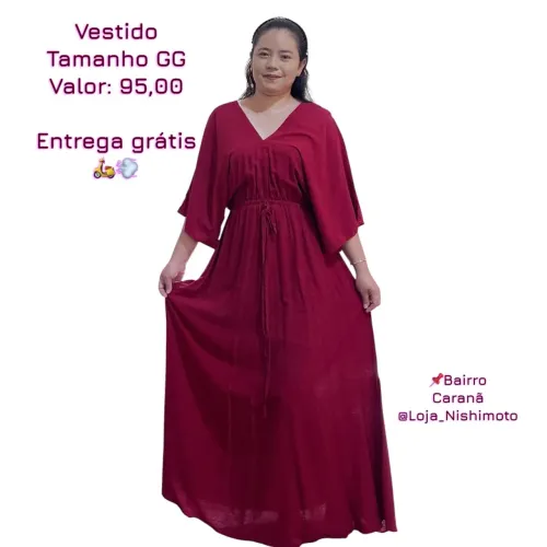 Vestido feminino GG