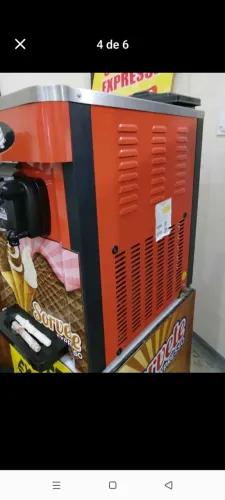 Máquina de sorvete expresso 
