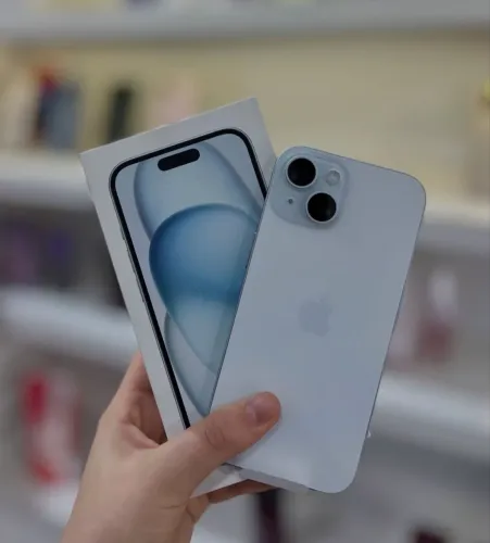 iPhone 15 azul 128 Gb 6 meses de garantia