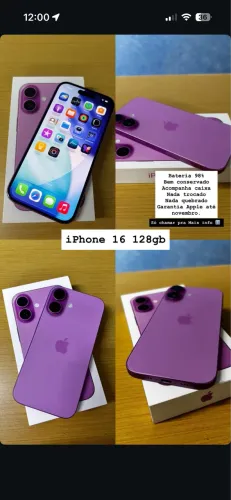 iPhone 16 rosa 128gb