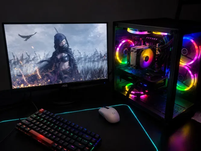 Pc Gamer Completo (mesa inclusa)