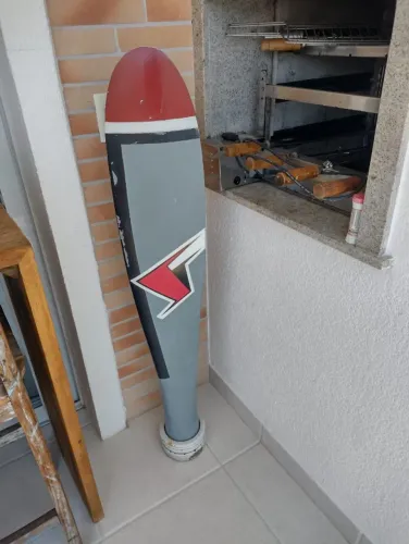 Pá de hélice de avião (alumínio)