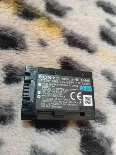 Bateria Sony novíssima para filmadoras