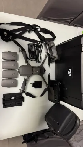 Mavic 2 Pro Rc Pro Controle de Tela Maleta 3 baterias Baixo Ciclo