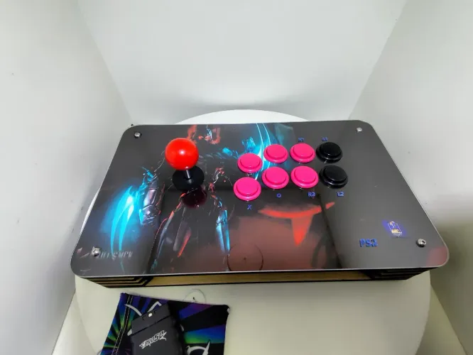 Controle Arcade PS2 sem fio