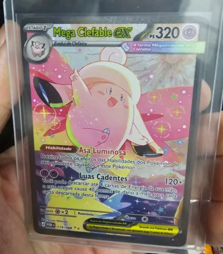 Carta Pokemon Mega Clefable Ex Sar (119/88) (Nm) Original