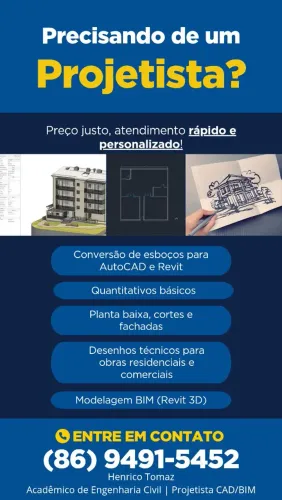 Projetos Autocad e Revit (3D)!