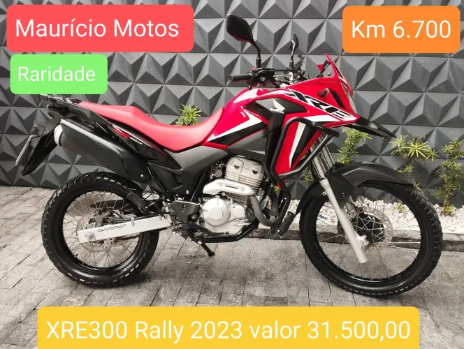 Honda XRE300 Rally 2023 raridade 6.700km só