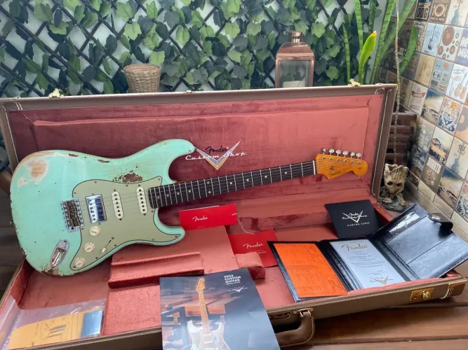 Fender custom shop hss 62 heavey relic 2026 
