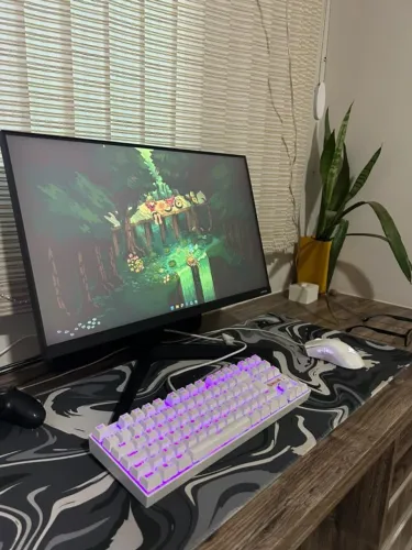 PC Gamer - RX 5700XT Ryzen 5 5000 16GB Monitor Samsumg Mouse Razer Teclado Redragon