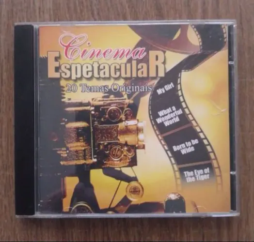 CD Cinema Espetacular 20 Trilhas Originais