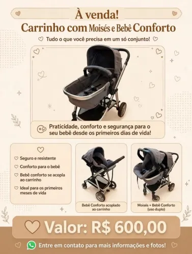 Carrinho para bebê