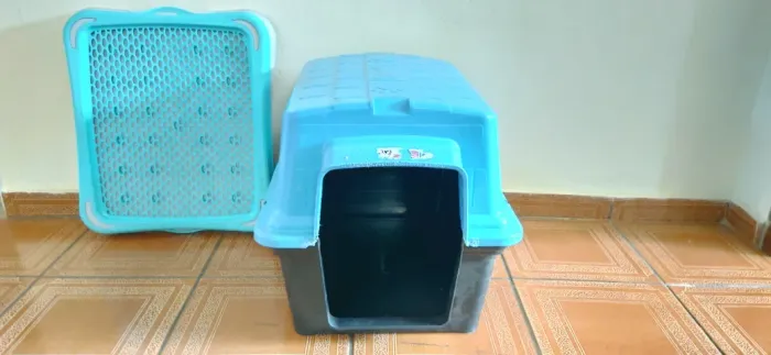 Casinha para Cachorros + Tapete Higiênico
